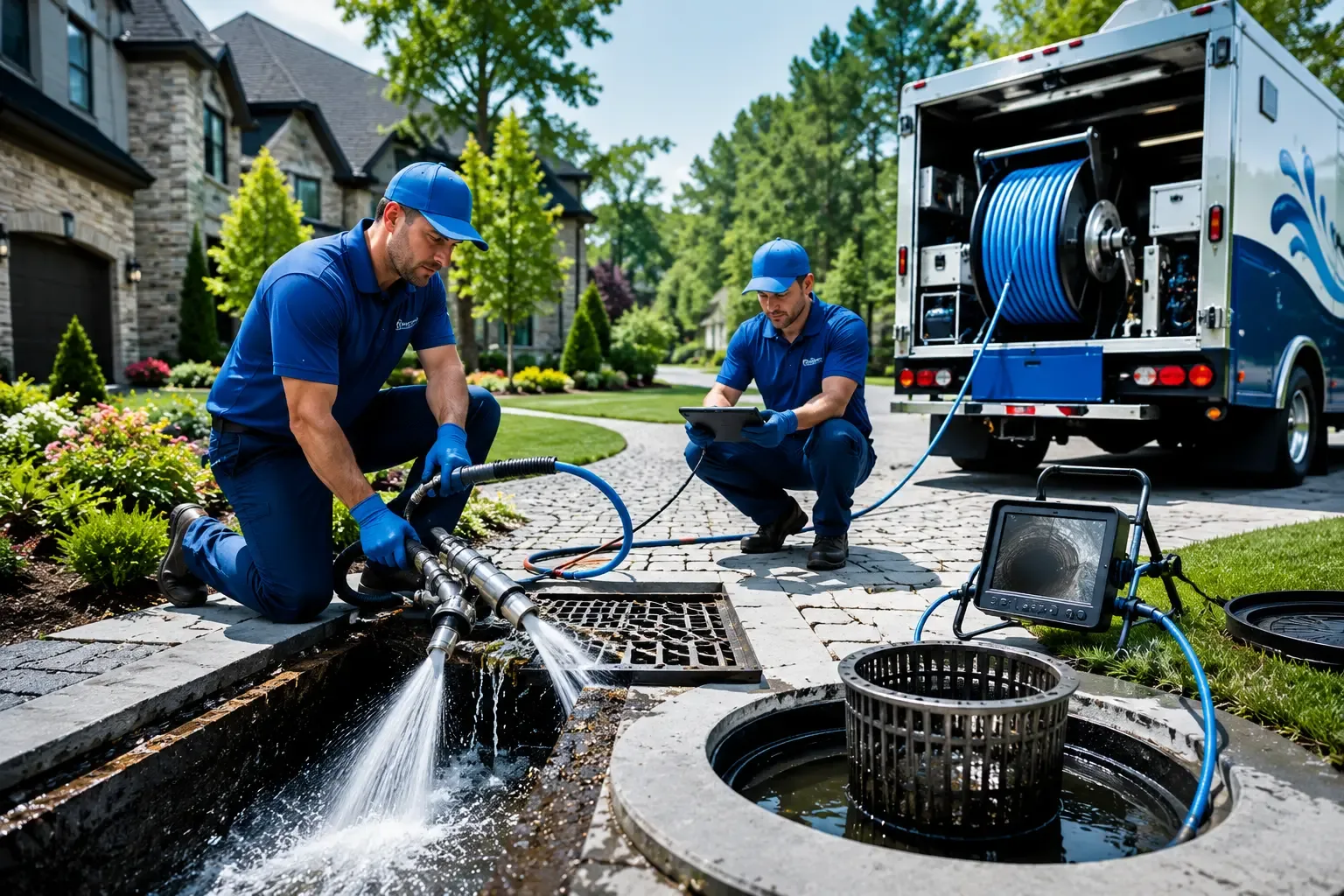 Local outdoor drain cleaning professionals in Clay City, IL
