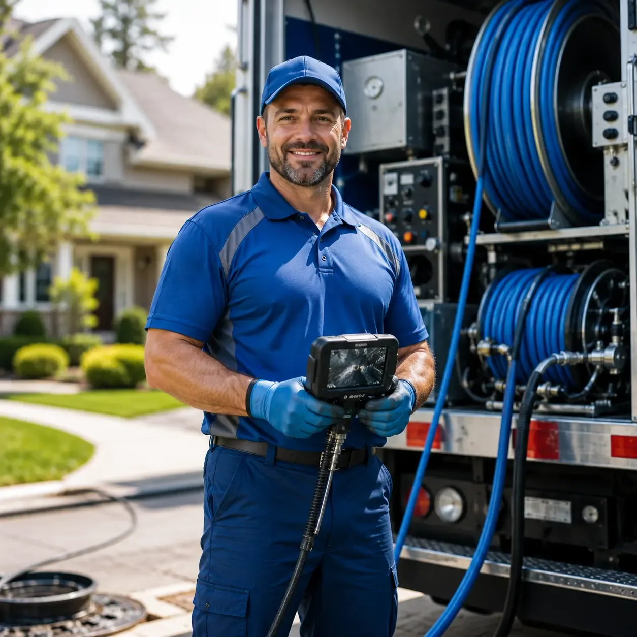 Local outdoor drain cleaning specialists in Clay City, IL